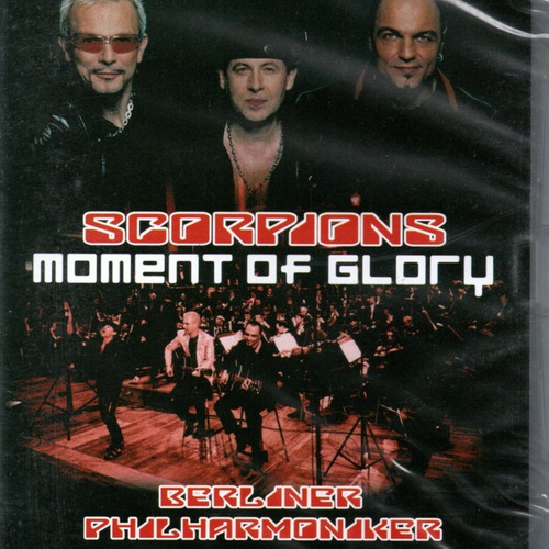 Dvd Scorpions Moments Of Glory Novo Raro Original Lacrado