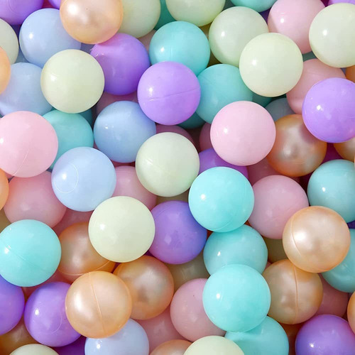 Starbolo Ball Pit Balls Para Niños -100pcs Macaron Pit Balls