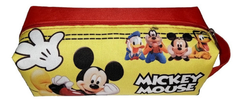 Cartuchera Personalizada Mickey Cotillon Graduacion X 2 