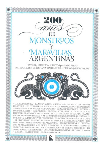 200 Años De Monstruos Y Maravillas Argentinas - Gabo Ferro
