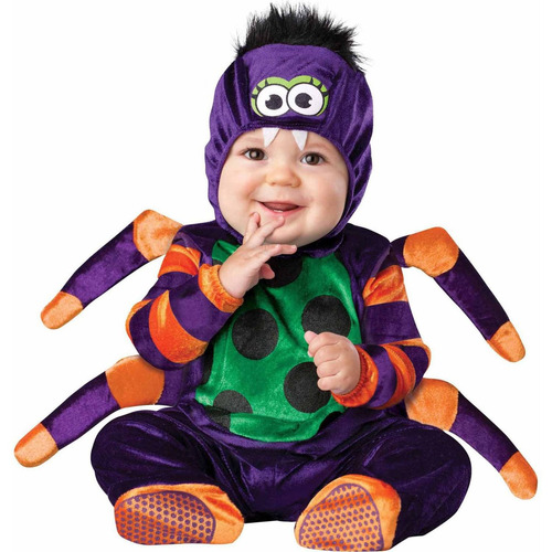 Disfraz Para Bebé Araña Talla 18-24 Meses Halloween 