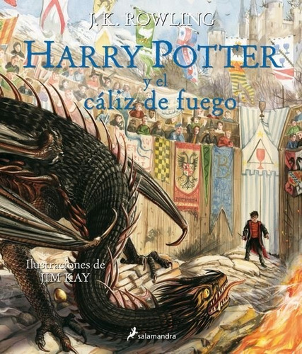 Harry Potter Iv Y El Caliz De Fuego Ilustrado - Rowling, ...