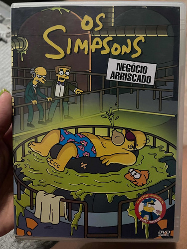 Dvd: Os Simpsons - Negócio Arriscado - Desenho Animado
