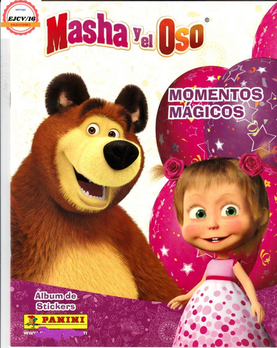  Álbum Masha Y El Oso Momentos Mágicos Completo A Pegar