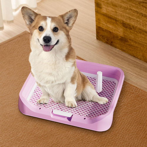 De Entrenamiento Para Ir Al Baño Para Perros De Rosa