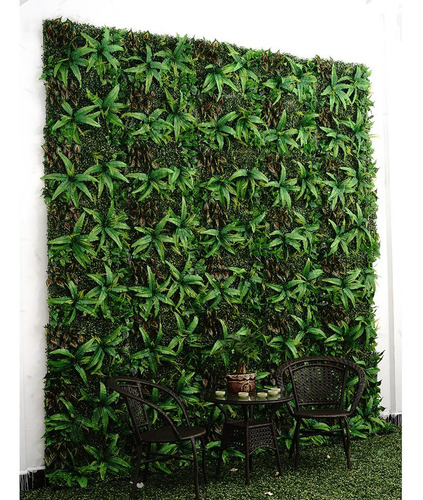 2pcs Jardín Artificial Lawn Garden Rolls Pared Paisaje