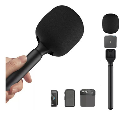 Adaptador Portátil De Microfone Sem Fio Para Entrevistas /