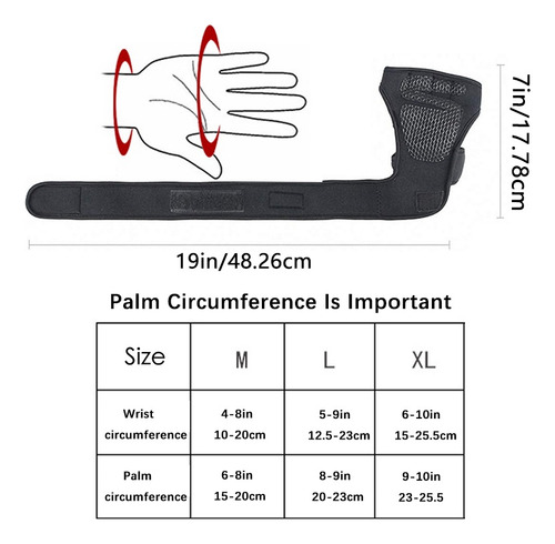1 Par De Guantes De Entrenamiento Con Pesas
