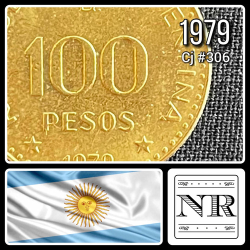 Argentina - 100 Pesos - Año 1979 - Cj #306 - Km #82