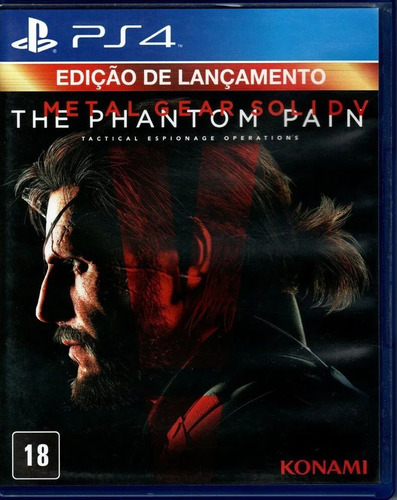 Metal Gear Solid V  Ps4 Phantom Pain Midia Física Português