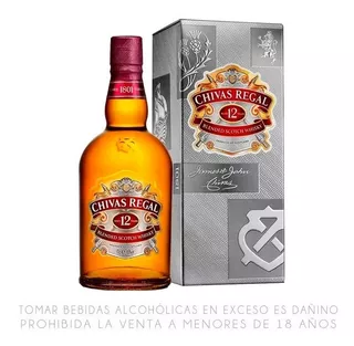 Whisky Chivas Regal 12 Años Original - Caja