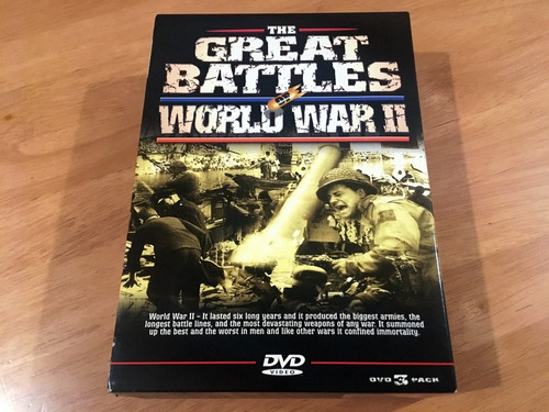 Battles World War Il Box Set 3 Dvd- D Day - Britain - Russia