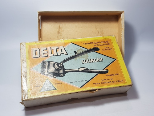 Imagen 9 de 10 de Peluquería Antigua Máq Cortar Cabello S/ Uso Delta Mag 56387