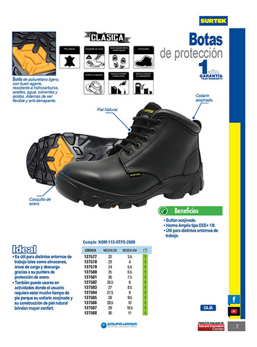 Surtek-botas Seguridad #8 Surtek *137585