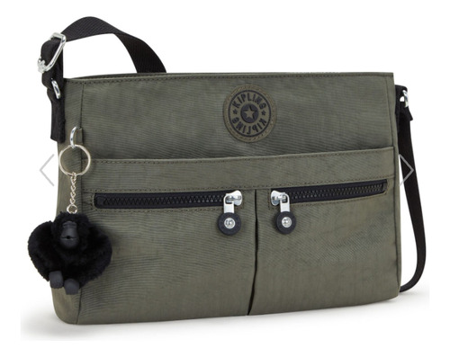 Kipling New Angie Bolsa Original Con Llavero