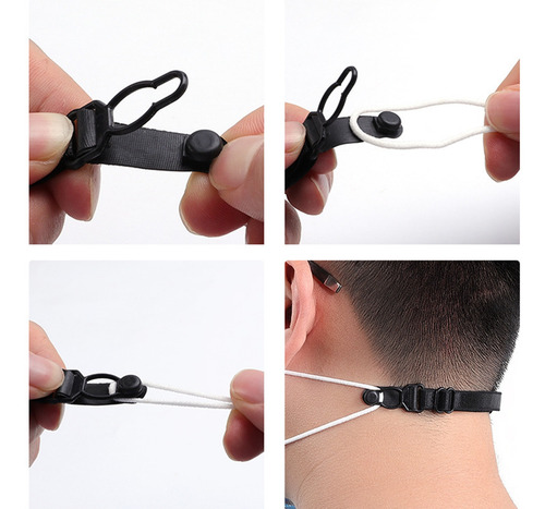 10pcs Mascarilla Para La Oreja Gancho Para La Oreja Extensor