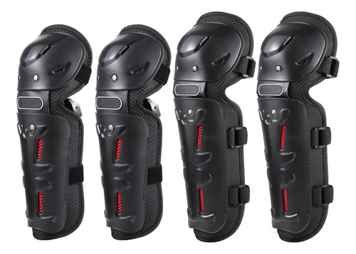 4pcs Rodilleras Y Coderas De Ciclismo Bicicleta Mtb Bike