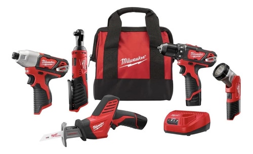 Milwaukee M12 12-volt Litio-ion Kit Inalámbrico Combinado (5