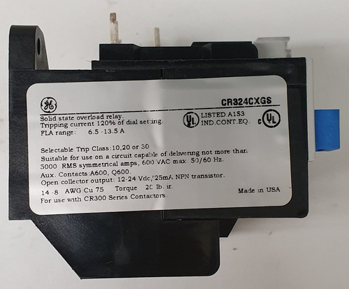 Imagen 7 de 8 de Relevador Ge De Sobrecarga Cr324cxgs