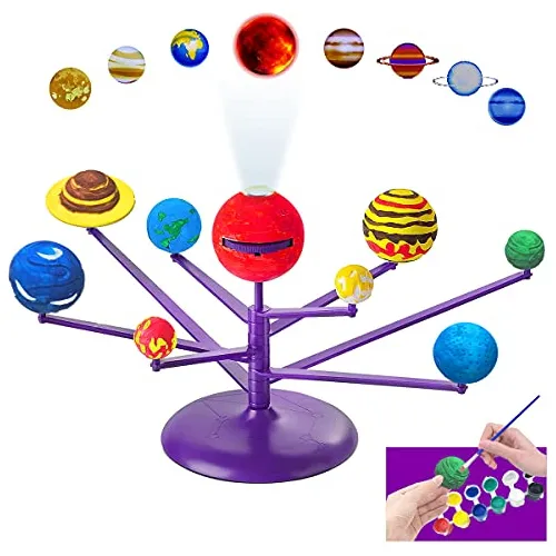 Modelo De Sistema Solar Para Niños Y Adolescentes - Modelo D