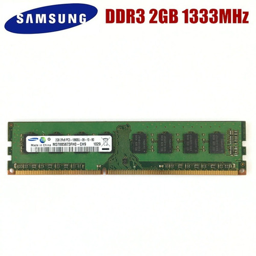 Imagen 2 de 2 de Memoria Ram 2gb Pc3 10600u Samsung