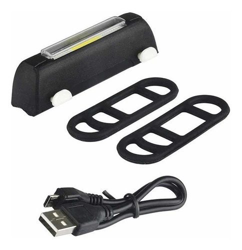 Luz Recargable Bicicleta 3 Colores En 1 Tipo Sirena Policia