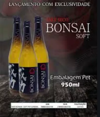 Saquê Seco Bonsai Soft 950ml - Saquê - Magazine Luiza