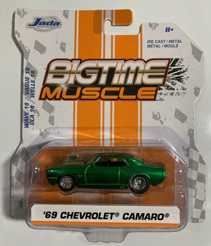 Jada Bigtime Muscle ´69 Chevrolet Camaro Wave 18 Lacrado