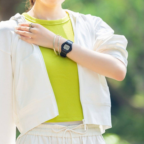 Reloj Mujer Casio Lws-2200h-1 Contador De Pasos Cronómetro