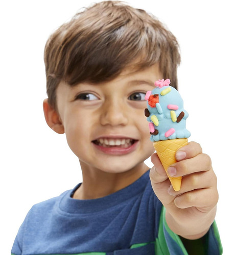 Juego De Helados Play-doh Peppa Pig Con Camión Y Figuras