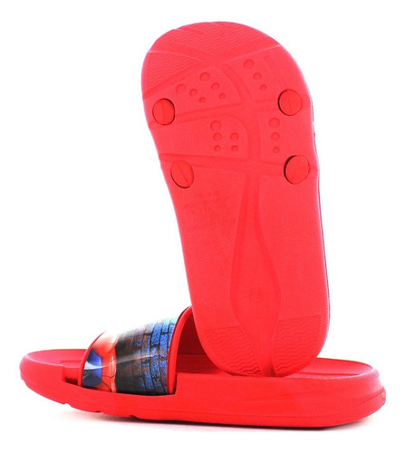 Imagen 4 de 6 de Spiderman Sandalia Casual Rojo Para Niño