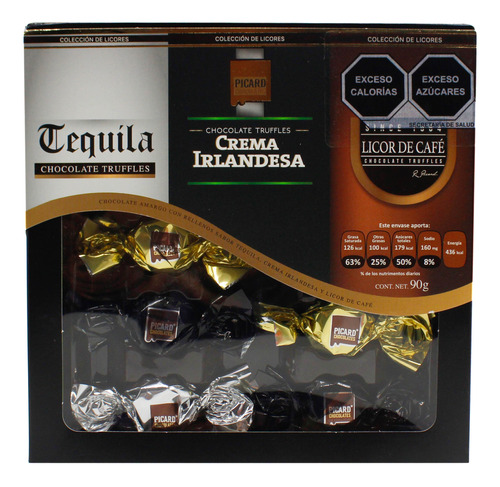 Chocolate Picard Crema Irlandesa Tequila 90g - 1 Pz