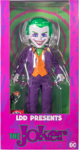 Mezco Living Dead Dolls Dc The Joker De 10 Pulgadas