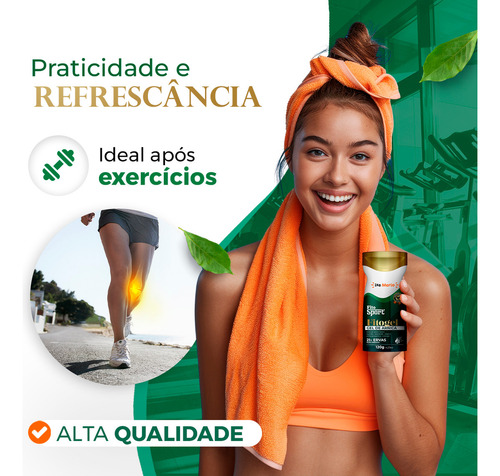 Alívio E Bem-estar: Fitosport 21 Ervas + Mini Massageador Fragrância Arnica