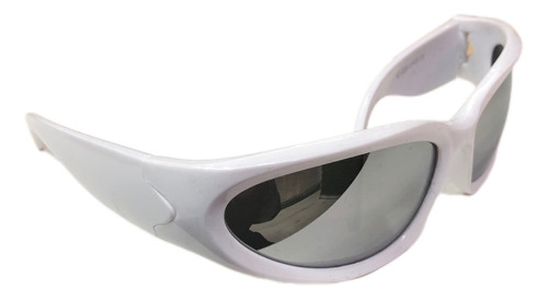 Gafas De Sol Multiusos Aesthetic Blanco Con Gris