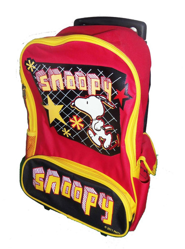 Mochila Snoopy Con Rueditas