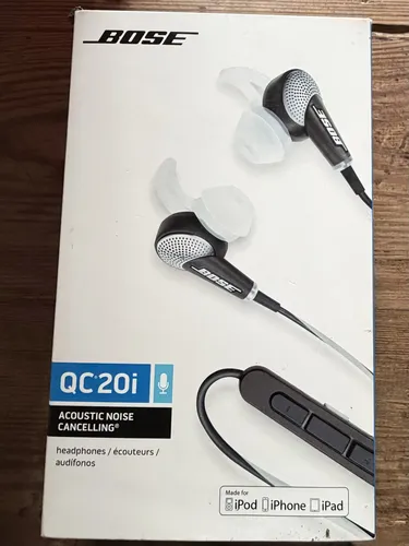 Fone De Ouvido In-ear Sem Fio Bose Quietcomfort 20i Qc20i