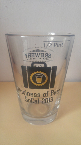 Vaso Cerveza Tester Business Of Beer Socal 2013 Souvenir