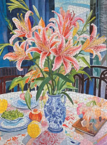 Cross & Glory - Stargazer Lilies: A Floral Masterpiece - 100