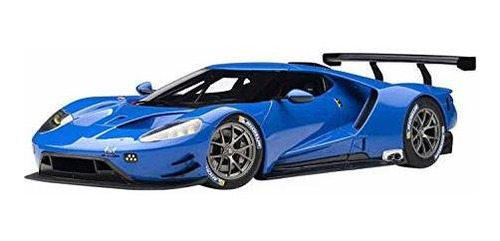 Autoart 81812 Ford Gt Le Mans Versión En Color Liso Azul 1 1