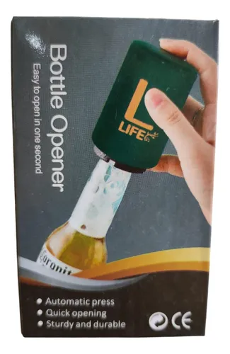 Destapador Botella Cilindro Cerveza Gaseosa Resorte Portable