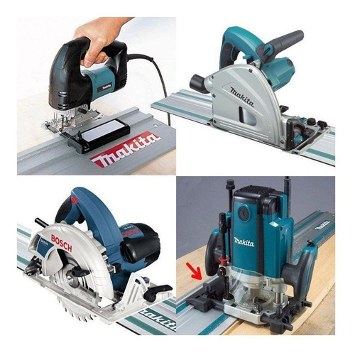 Riel guía Makita para sierra Sp6000 o Tupia 1,0 M 199140-0 0