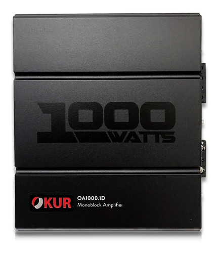 Amplificador Okur Oa1000.1d 1000w 1 Ch Clase D By Db Drive