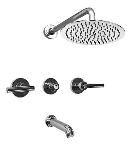 Griferia Hidromet Climb Lavatorio Ducha Accesorios Cs1072