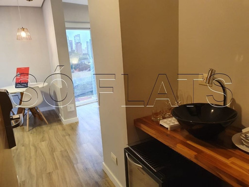Imagem 12 de 15 de Flat No Jardins No Pool Para Investimento, A Alguns Minutos Do Parque Do Ibirapuera. - Sf29541