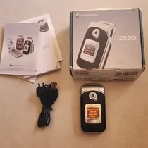 Comprar Sony Ericsson Clasico Z530 Con Caja, Cargador, Folletos, Funcionando, Leer Descripcion!, Retro Celular Coleccion, W300, Motorola Rokr V3 F3,nokia 1100