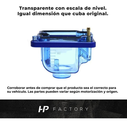 Imagen 6 de 10 de Cuba Transparente Carburador Keihin Pwk 28 30 32 34