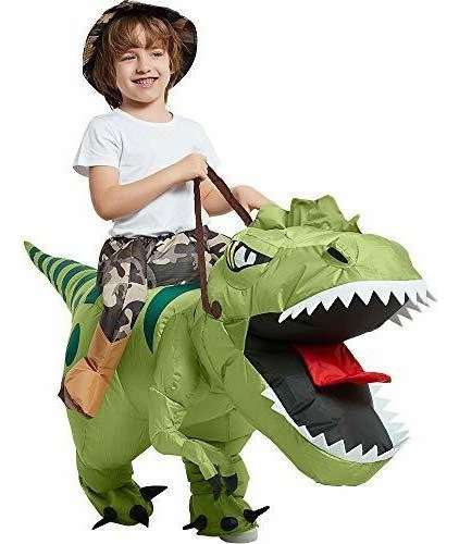 Disfraz De Dinosaurio Inflable One Casa Para Montar T Rex Ai