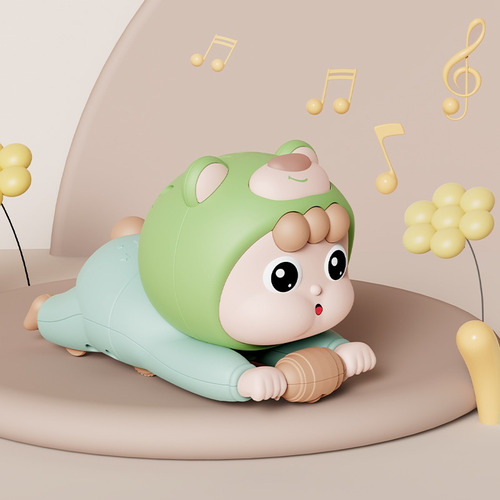 Juguete Educativo Crawling Baby Doll, Aprende A Gatear