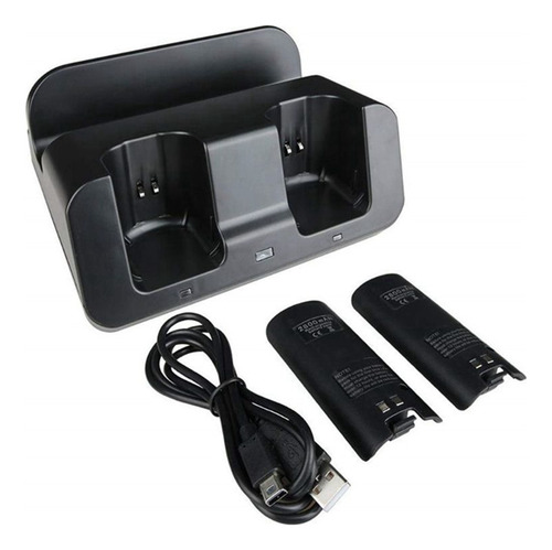 Carregador Dock Stand De Estação De Carregamento Para Wii U